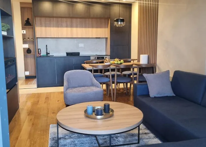 Harmonija Royal Garden Two Bedroom Panoramic View 아파트 즐라티보